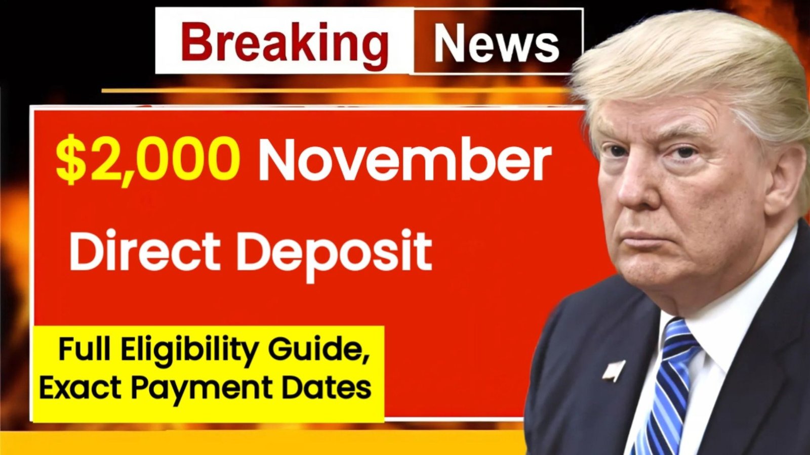 $2,000 November 2025 Direct Deposit: Full Eligibility Guide, Exact Payment Dates & Simple IRS Rules for U.S. Citizens